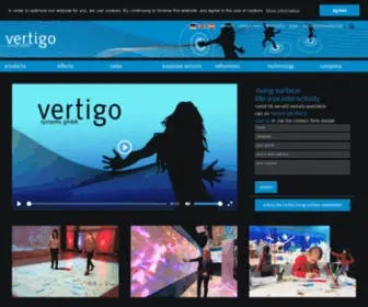 Vertigo-SYstems.de(Original ›living surface‹) Screenshot