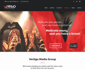 Vertigomediagrp.com(We are a Brand Design &amp; Technology Company) Screenshot