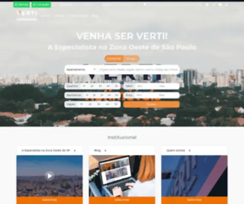 Vertiimoveis.com.br(Verti Imóveis) Screenshot