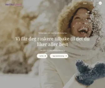 Vertikal.no(Privat helseforsikring) Screenshot