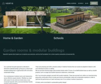 Vertisbuildings.com(Garden Rooms & Modular Buildings) Screenshot