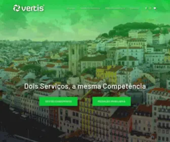 Vertis.pt(Mediação Imobiliária e Gestão de Condomínios) Screenshot