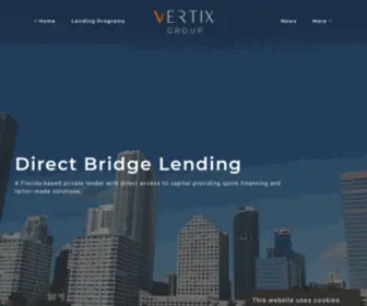 Vertixgroup.com(Vertix Group) Screenshot