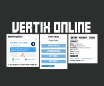 Vertix.io(Vertix Online) Screenshot