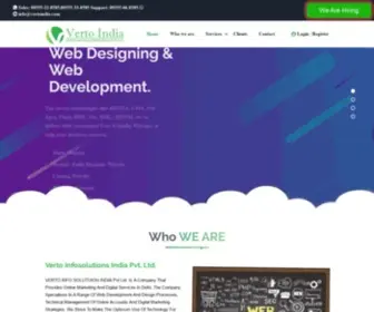 Vertoindia.com(Verto India) Screenshot
