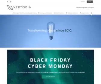 Vertopia.co.za(VERTOPIA transforming ideas) Screenshot
