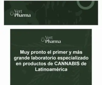 Vertpharma.com(Inicio) Screenshot