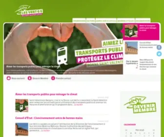 Verts-VD.ch(écologie politique) Screenshot