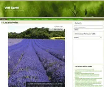 Vertsante.com(Vert Santé) Screenshot