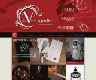 Vertugadins.com(Costumières) Screenshot