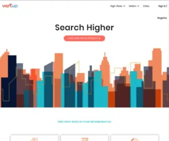 Vertup.com(Search For Highrises) Screenshot