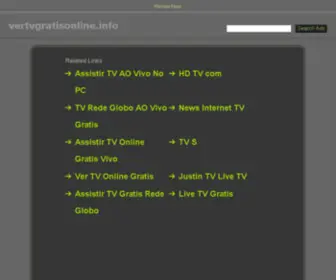 Vertvgratisonline.info(Assistir Tv Online) Screenshot