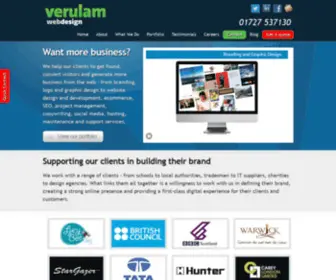 Verulamwebdesign.co.uk(Verulam Web Design) Screenshot