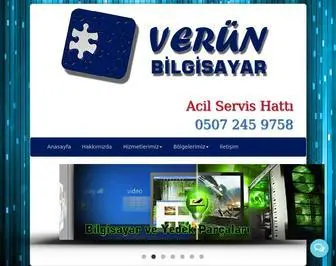 Verunbilgisayar.com(Verün Bilgisayar) Screenshot