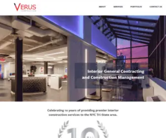 Verusconstruction.com(Verus Construction) Screenshot