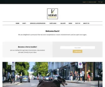 Verve-London.com(VERVE LONDON) Screenshot