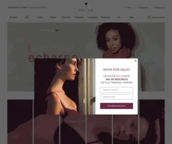 Verve.com.br(Lingerie e Moda Íntima com bossa é na Verve) Screenshot