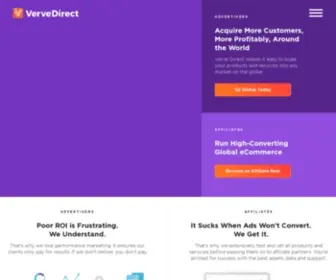 Vervedirect.com(Home Page) Screenshot