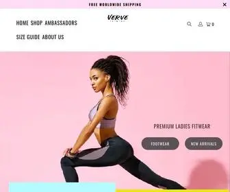 Vervefitwear.com(Tested Fitness Wear Online For Women) Screenshot