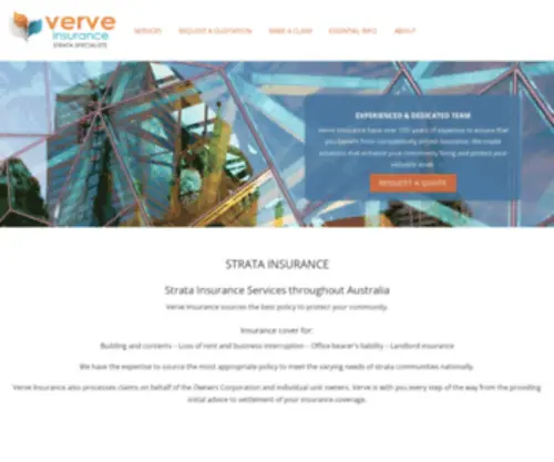 Verveinsurance.com.au(Verve Insurance) Screenshot