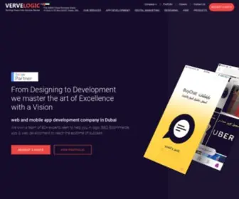 Vervelogic.ae(Web design UAE) Screenshot