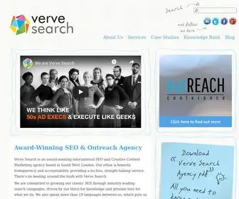 Vervesearch.com(Award Winning International SEO & Outreach Agency) Screenshot