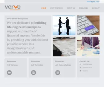 Vervewealthmanagement.com(Verve Wealth Management) Screenshot