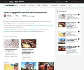 Verwaltungsgeschichte.de(Herzlich Willkommen) Screenshot