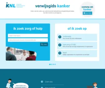 Verwijsgidskanker.nl(PageDescription}}) Screenshot