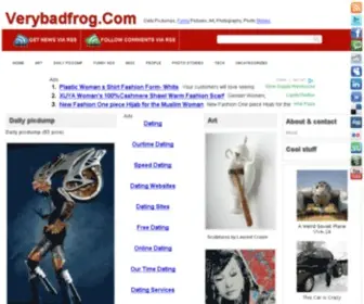 Verybadfrog.com(Verybadfrog) Screenshot