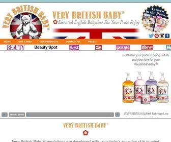 Verybritishbaby.com(Very British Baby) Screenshot