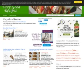 Verygoodrecipes.com(The best cooking recipes) Screenshot