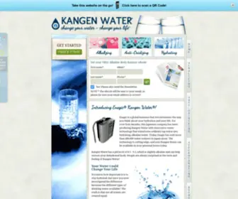 Veryhealthywater.com(Introducing Enagic® Kangen Water®) Screenshot