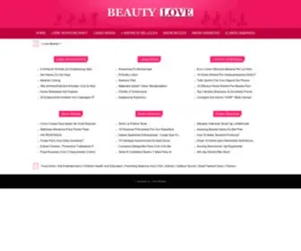 Verylovebeauty.com(Love Beauty) Screenshot
