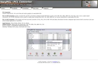Verypcl.com(Convert PCL to PDF) Screenshot