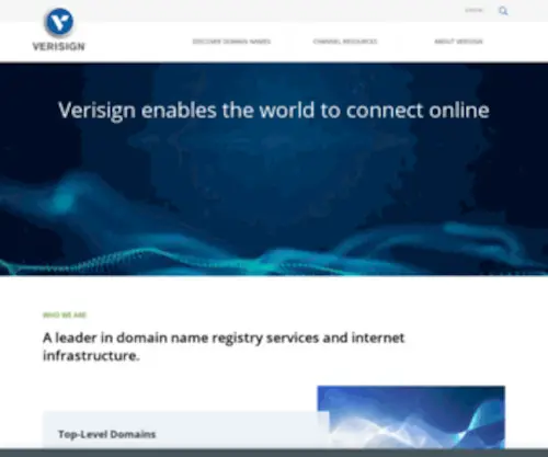 Verysign.com(VeriSign Authentication Services) Screenshot