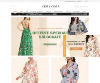 Veryvoga.it(Shopping online di vestiti) Screenshot