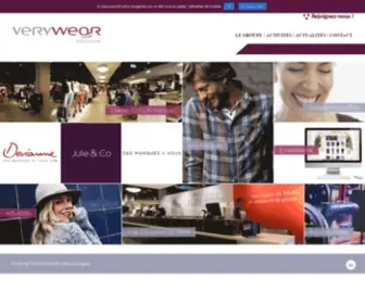 Verywear.fr(Groupe de distribution spécialisé de prêt à porter multi) Screenshot