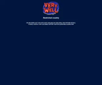 Verywellcasino2.com(Restricted country) Screenshot