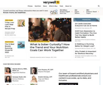 Verywellfit.com(Verywell Fit) Screenshot