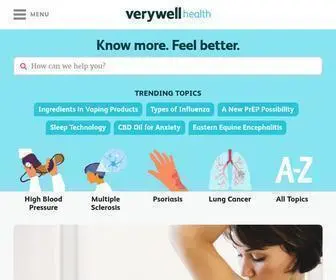 Verywellhealth.com(Verywell Health) Screenshot