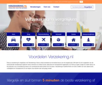 Verzekering.nl(Verzekering vergelijken) Screenshot
