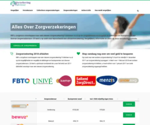 Verzekeringadviseur.com(Direct korting) Screenshot
