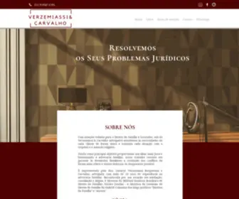 Verzemiassiecarvalho.com.br(Advogada Direito Família) Screenshot