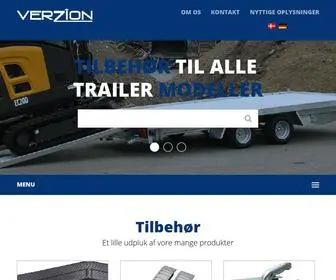 Verzion.dk(Tilbehør til din trailer) Screenshot