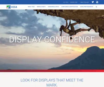 Vesa.org(VESA’s vision) Screenshot