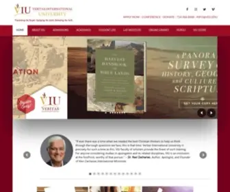 Ves.edu(Veritas International University) Screenshot