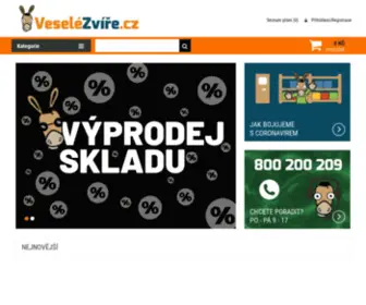 Veselezvire.cz(VeseléZvíře.cz) Screenshot