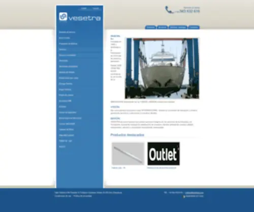 Vesetra.com(Fabricación de eslingas) Screenshot
