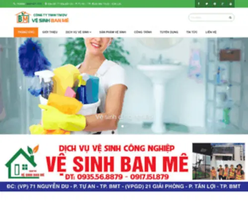 Vesinhbanme.com(Dịch) Screenshot